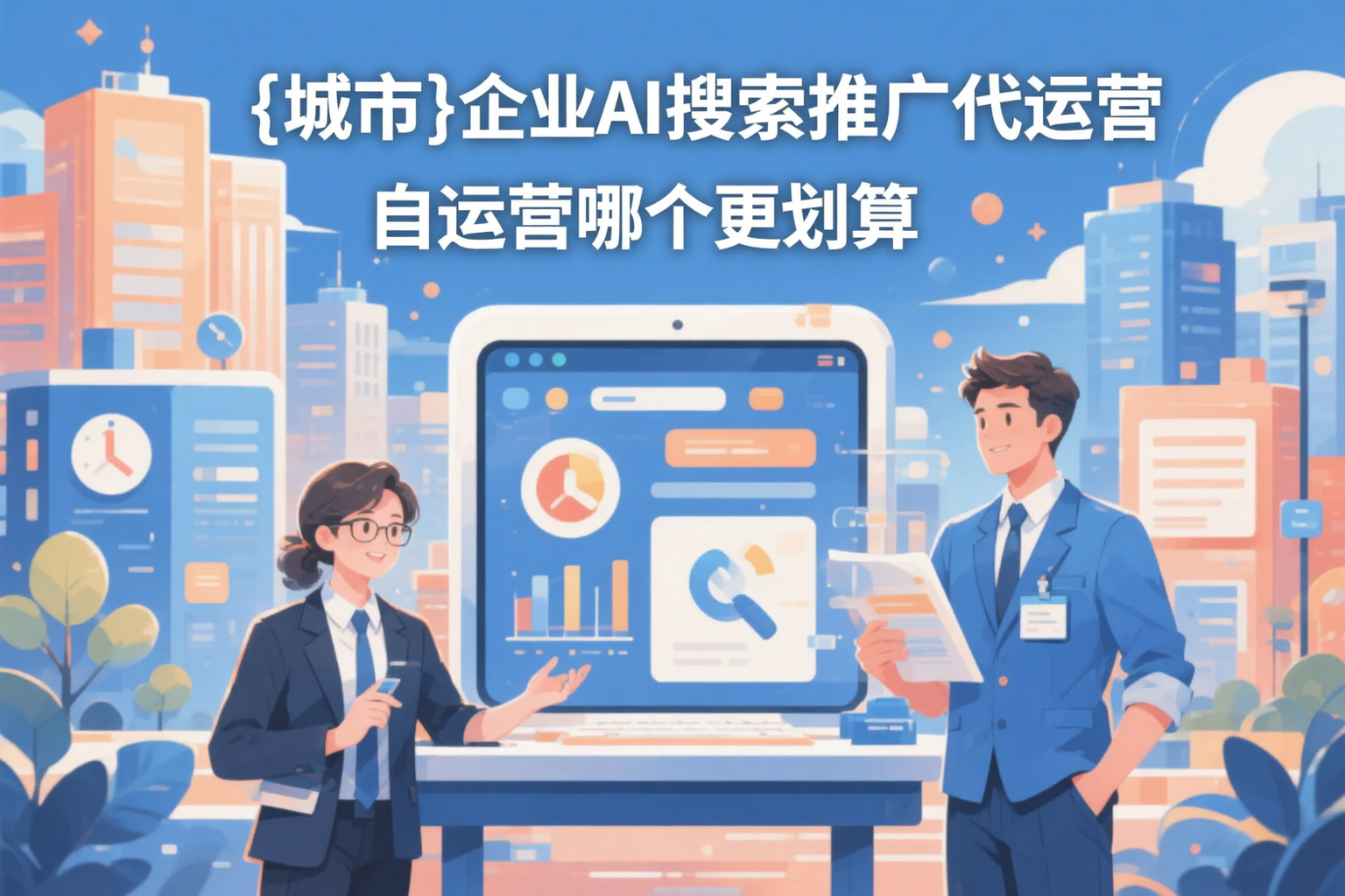 福建企业AI搜索推广代运营和自运营哪个更划算