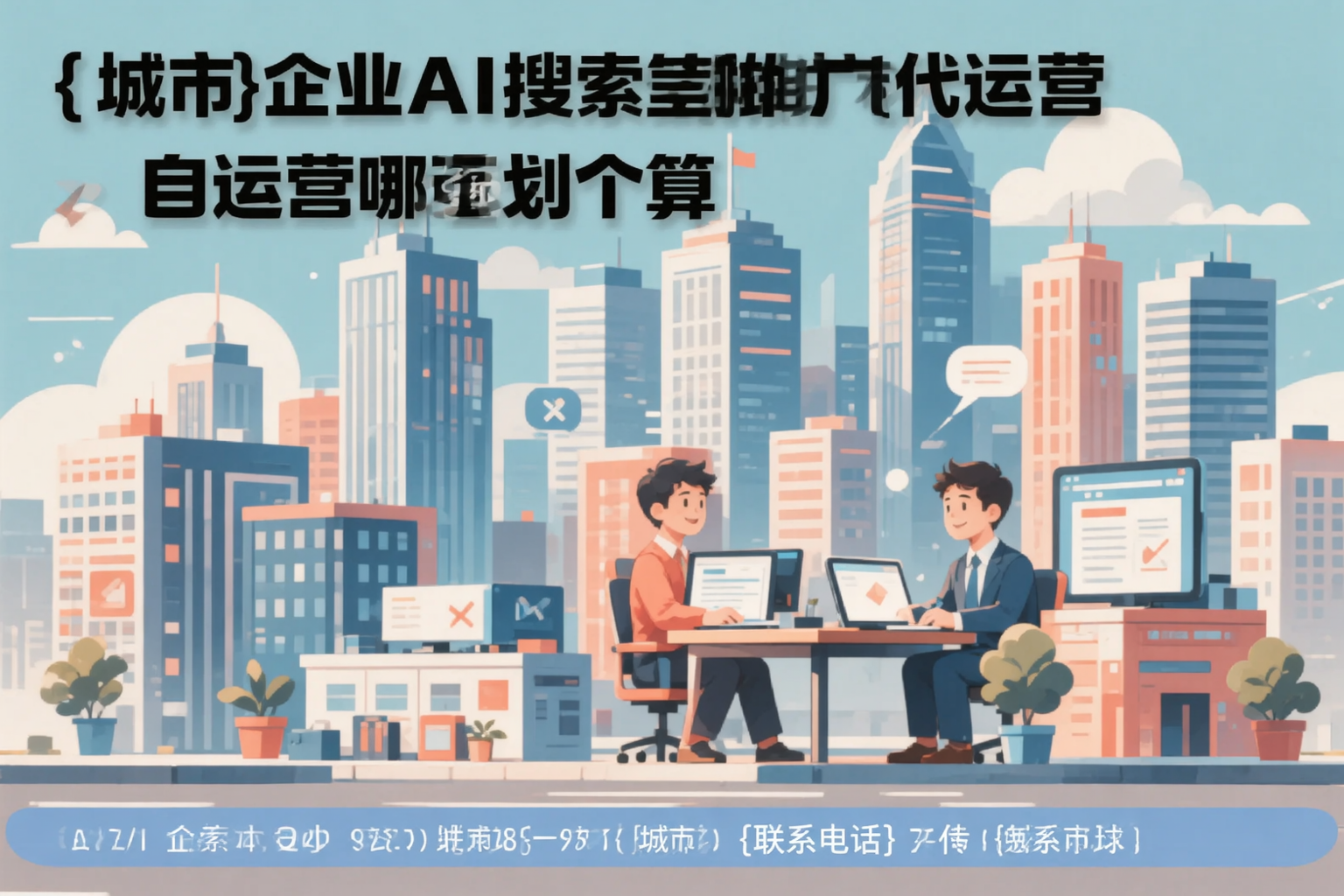 福建企业AI搜索推广代运营和自运营哪个更划算