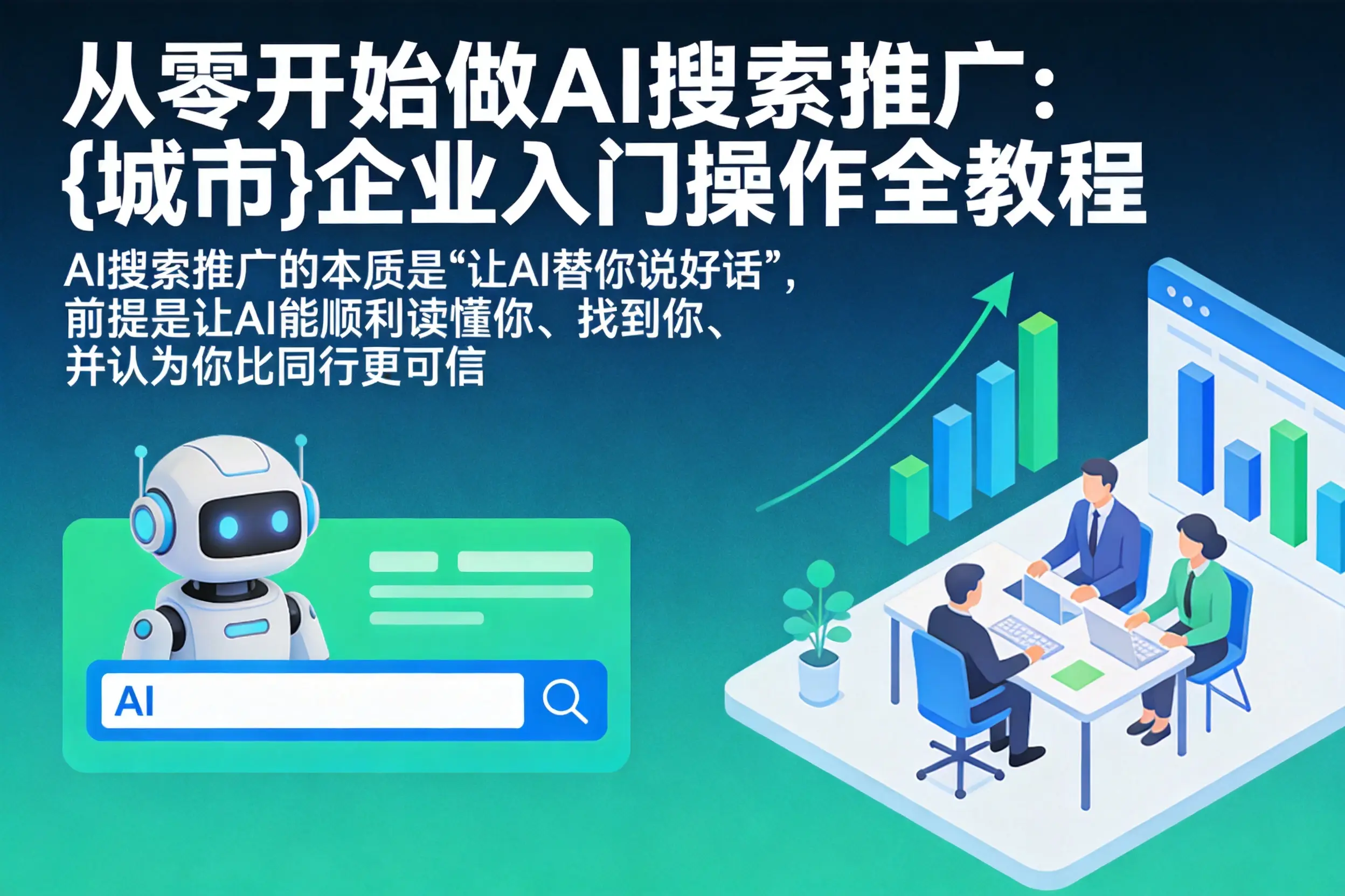 从零开始做AI搜索推广：福建企业入门操作全教程