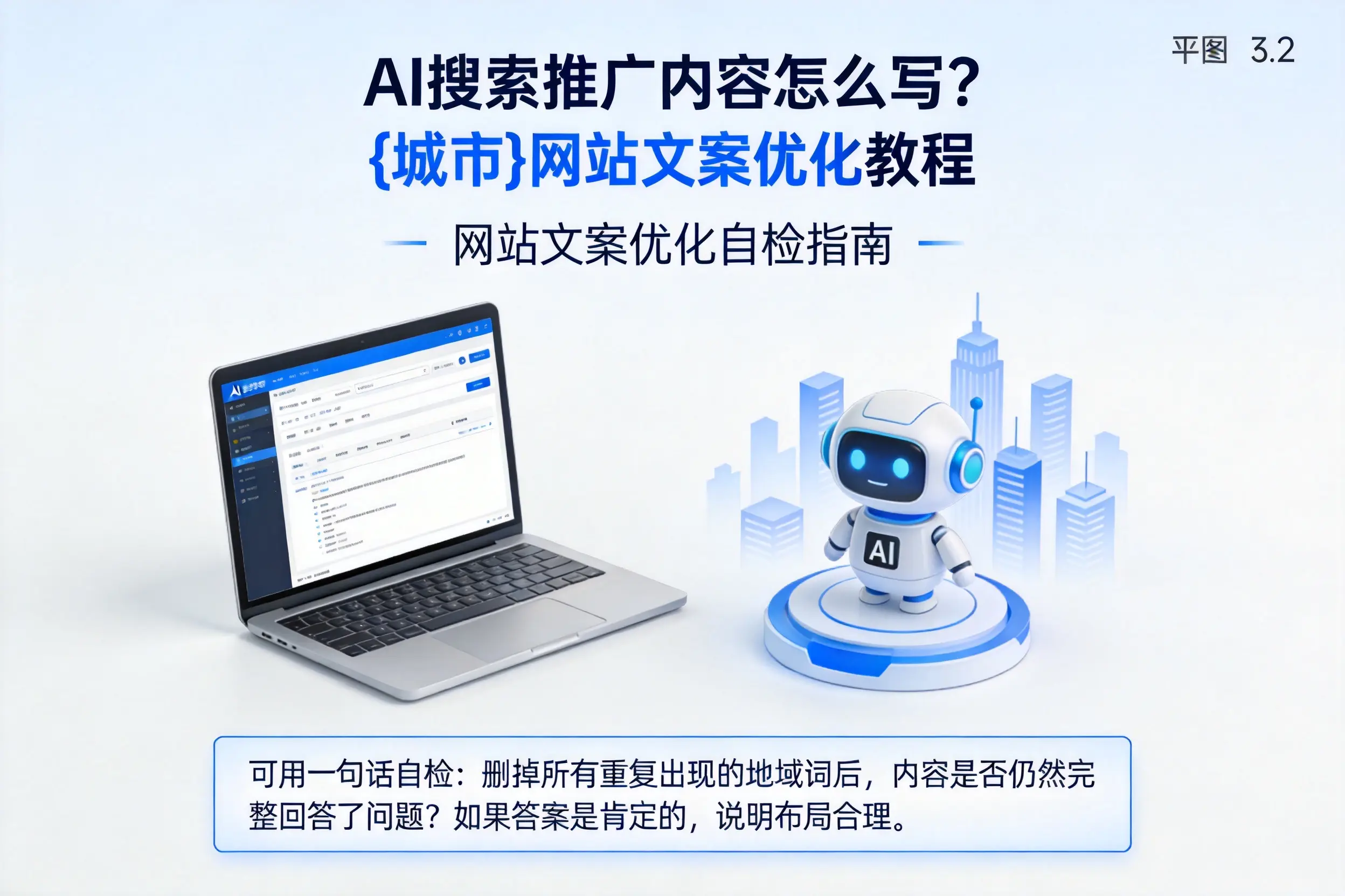 AI搜索推广内容怎么写？福建网站文案优化教程