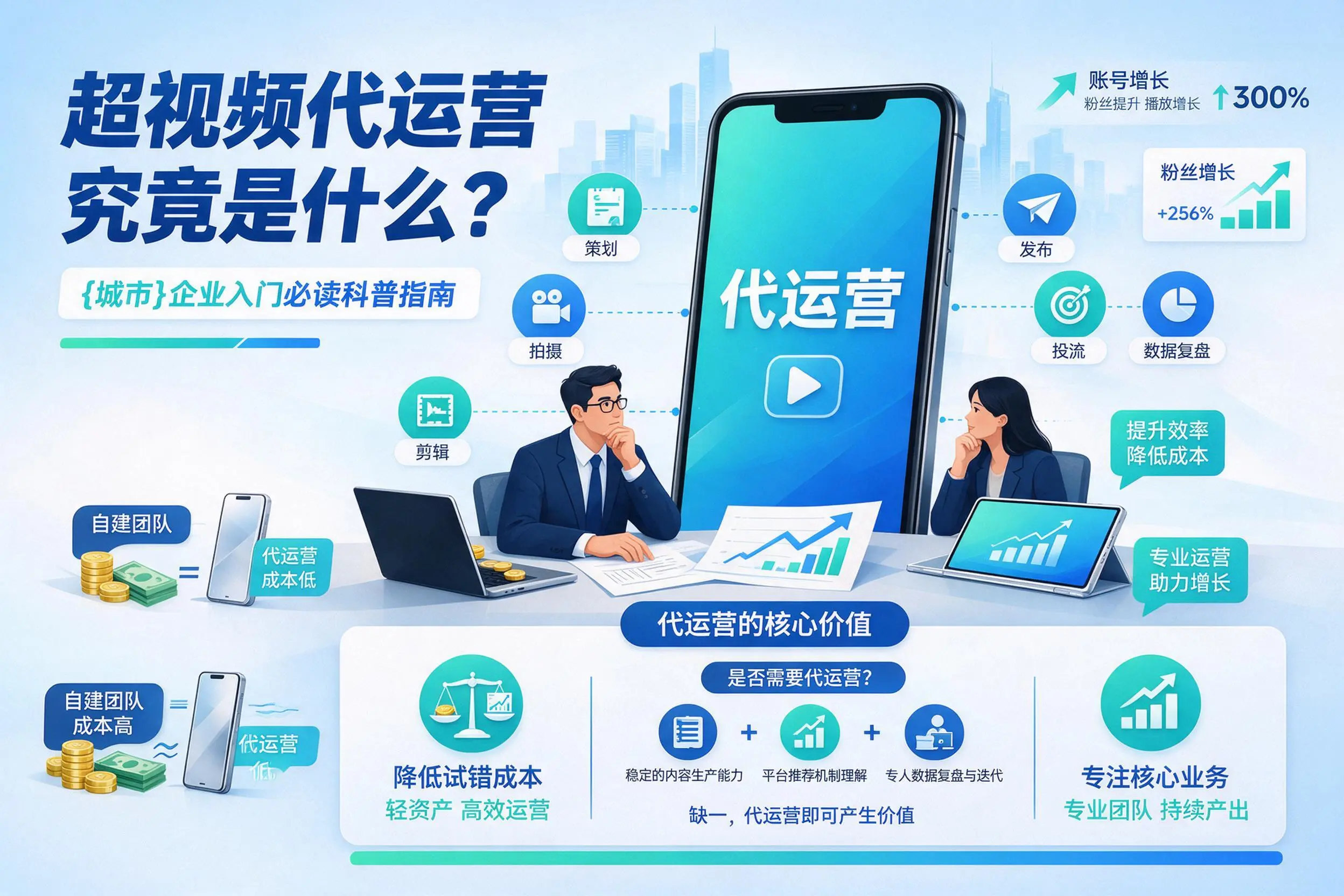 短视频代运营究竟是什么？福建企业入门必读科普指南