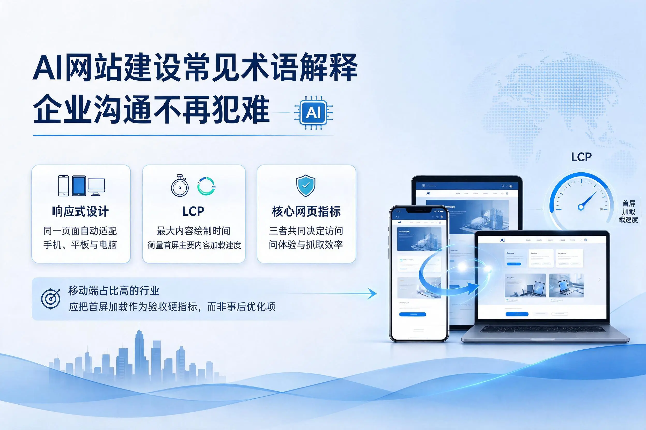 AI网站建设常见术语解释，福建企业沟通不再犯难
